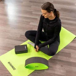 Venyttelykaari Fysioline Stretch Arc, limenvihreä/musta