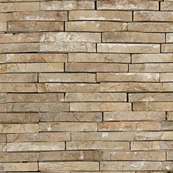 Verhoilukivi Qualitystone Mustard, verkolla, 15 x 100 mm