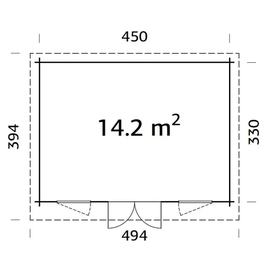 Vierasmaja Palmako Lisa, 14,2m² FR44-4735-2