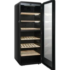 Viinikaappi la Sommeliere APOGEE250DZ, 65.5cm, 2 lämpötila-aluetta, vapaasti seisova, musta