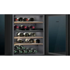 Viinikaappi Siemens iQ500 KW16KATGB, 60cm, 2 lämpötila-aluetta, vapaasti seisova, silver