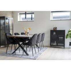 Vitriini House Nordic Brisbane, 80x40x101cm, teräs