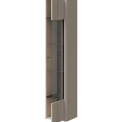 Vitriinikaappi Nomla PHILIPPE, 164cm, beige