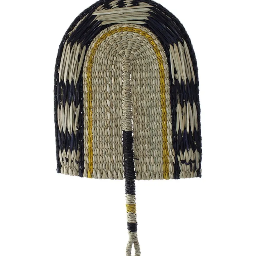 Viuhka AmandaB Collection Sanur, 50cm, natural/musta