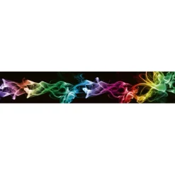 Välitilatarra Dimex Black Smoke, 180-350x60cm