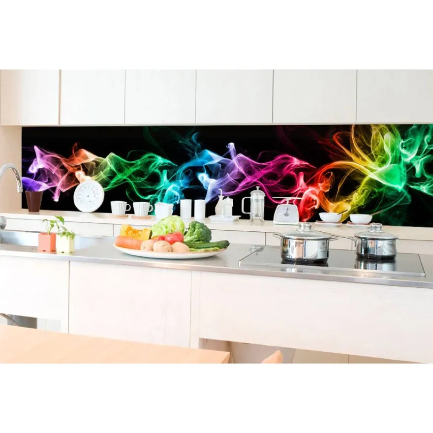 Välitilatarra Dimex Black Smoke, 180-350x60cm