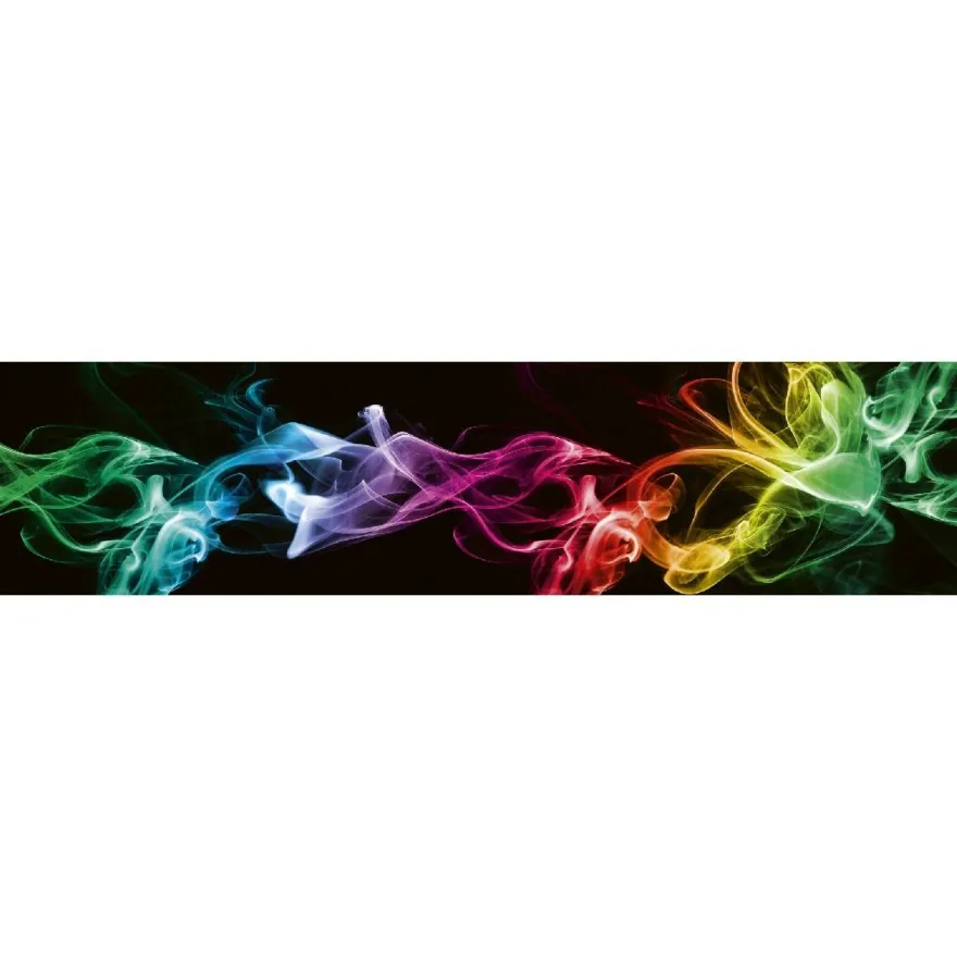 Välitilatarra Dimex Black Smoke, 180-350x60cm