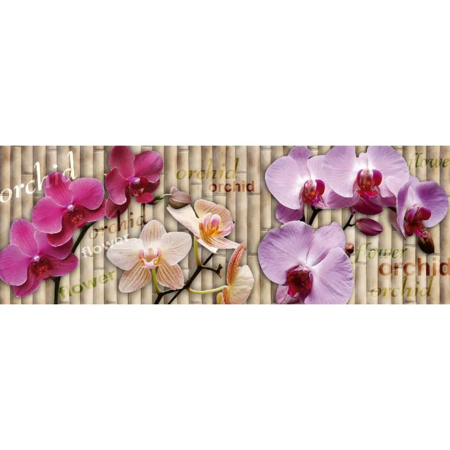 Välitilatarra Dimex Orchid, 180-350x60cm