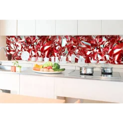 Välitilatarra Dimex Red Crystal, 180-350x60cm
