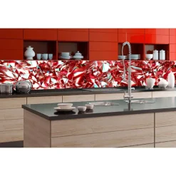 Välitilatarra Dimex Red Crystal, 180-350x60cm