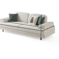 Vuodesohva Linento Furniture Aries, 3-istuttava