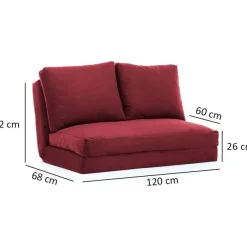 Vuodesohva Linento Furniture Taida 2-istuttava, eri värejä
