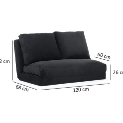 Vuodesohva Linento Furniture Taida 2-istuttava, eri värejä