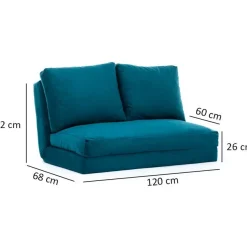 Vuodesohva Linento Furniture Taida 2-istuttava, eri värejä