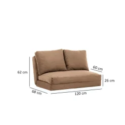 Vuodesohva Linento Furniture Taida 2-istuttava, eri värejä