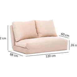 Vuodesohva Linento Furniture Taida 2-istuttava, eri värejä
