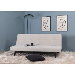 Vuodesohva Venture Home Bodil, 2-3-istuttava, beige vakosametti