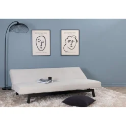 Vuodesohva Venture Home Bodil, 2-3-istuttava, beige vakosametti