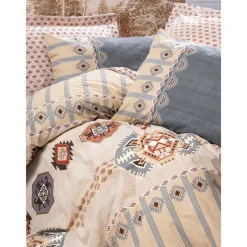 Vuodevaatesetti Linento Dakota, beige/harmaa