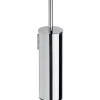 WC-harjateline Bemeta Omega, 390x90 mm, kromi, valkoinen harja