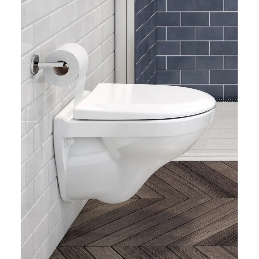 WC-istuimen kansi Gustavsberg Nautic 8M45 Slimseat, soft close, valkoinen