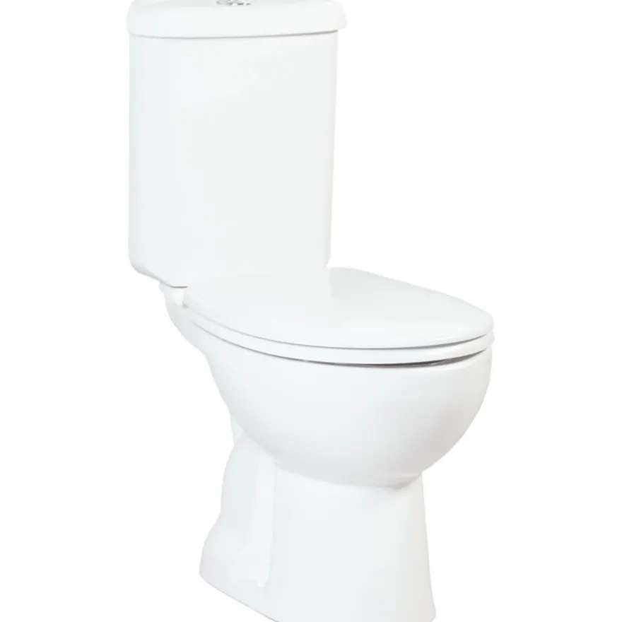 WC-istuin Creavit Corner, soft-close -kannella, kaksoishuuhtelu