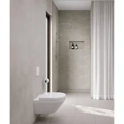 WC-istuin Gustavsberg Graphic E930 HygienicTwist, seinämalli, valkoinen