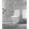 WC-istuin Gustavsberg Nautic 1500, Hygienic Flush kaksoishuuhtelu piilo S-lukko, + istuinkansi Nautic 9M26, valkoinen