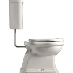 WC-istuin Lavabo Retro Low, P-lukko, valkoinen, eri värejä