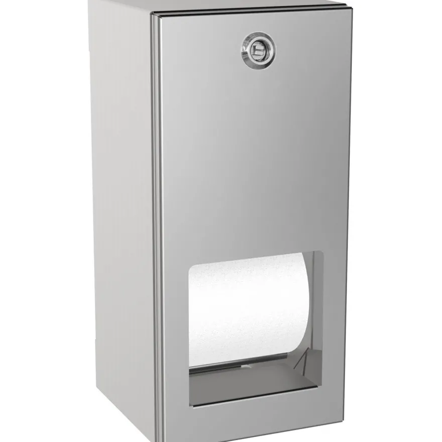 WC-paperiteline KWC RODX672, rst, satiinipintainen 2 rullalle