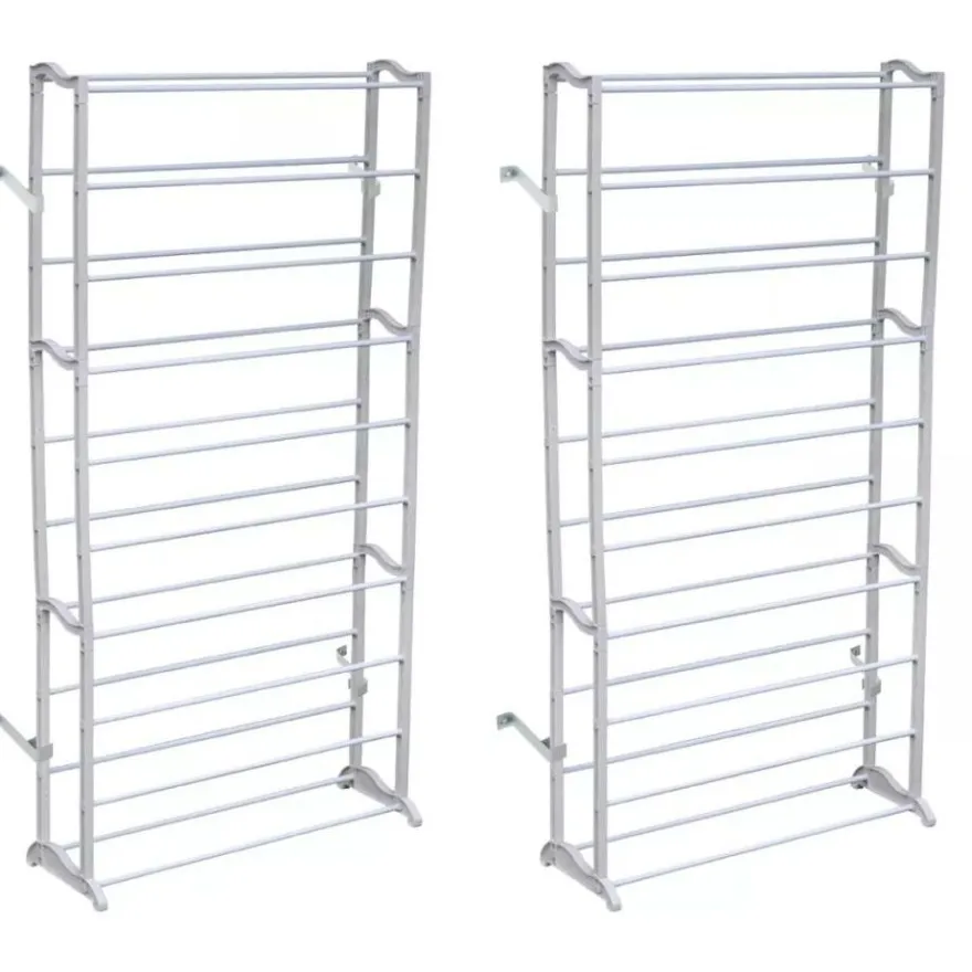 2 x kenkäteline