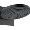 Yläsuihku Hansgrohe Pulsify S 260 2jet Ecosmart, seinäliitin, piiloasennettava, mattamusta