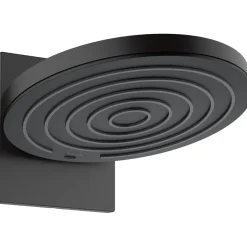 Yläsuihku Hansgrohe Pulsify S 260 2jet Ecosmart, seinäliitin, piiloasennettava, mattamusta