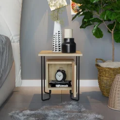 Yöpöytä Linento Furniture Acres, puukuosi, eri värejä
