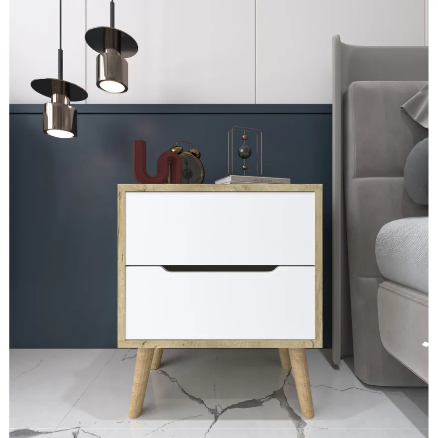 Yöpöytä Linento Furniture Flora, 50x44cm