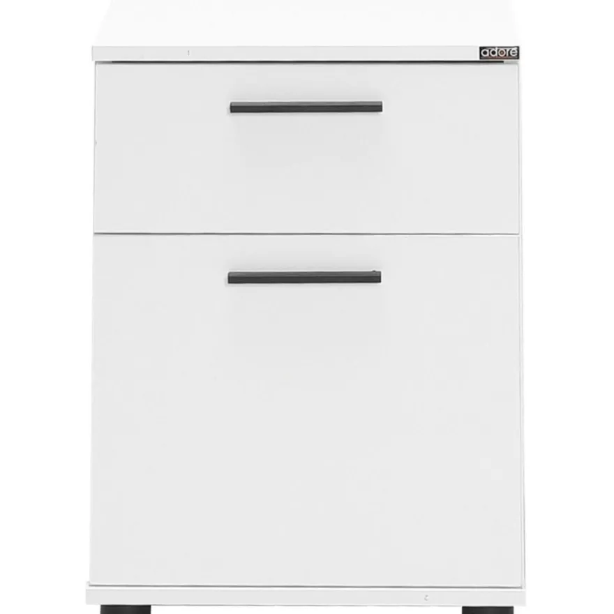 Yöpöytä Linento Furniture KMD-611-BB-1, valkoinen