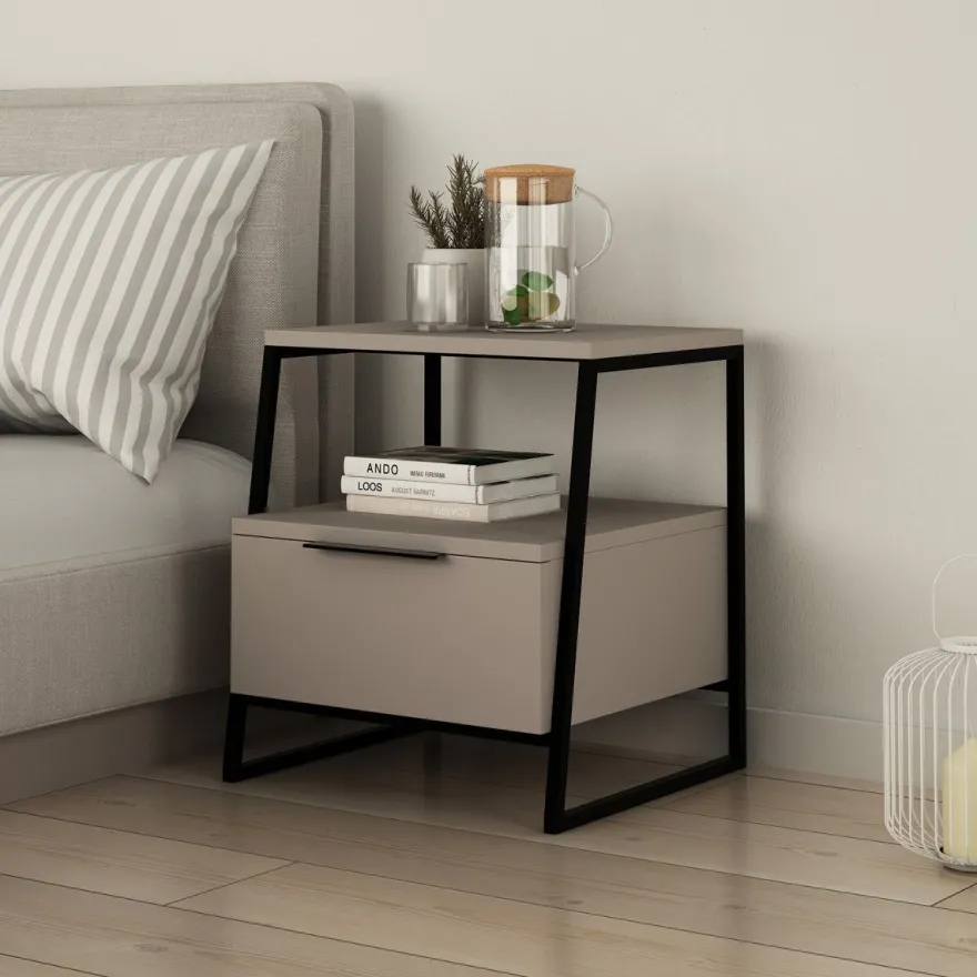 Yöpöytä Linento Furniture Pal mokka