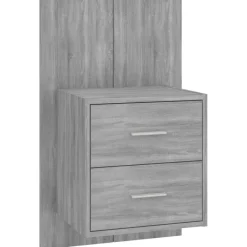 Yöpöytä seinäkiinnitteinen, 48,5x32,5x80cm, eri värejä ja pakkauskokoja