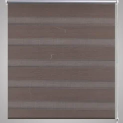 Zebra rullakaihdin 60 x 120 cm kahvinruskea