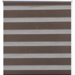 Zebra rullakaihdin 60 x 120 cm kahvinruskea