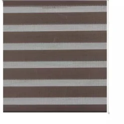 Zebra rullakaihdin 70 x 120 cm kahvinruskea
