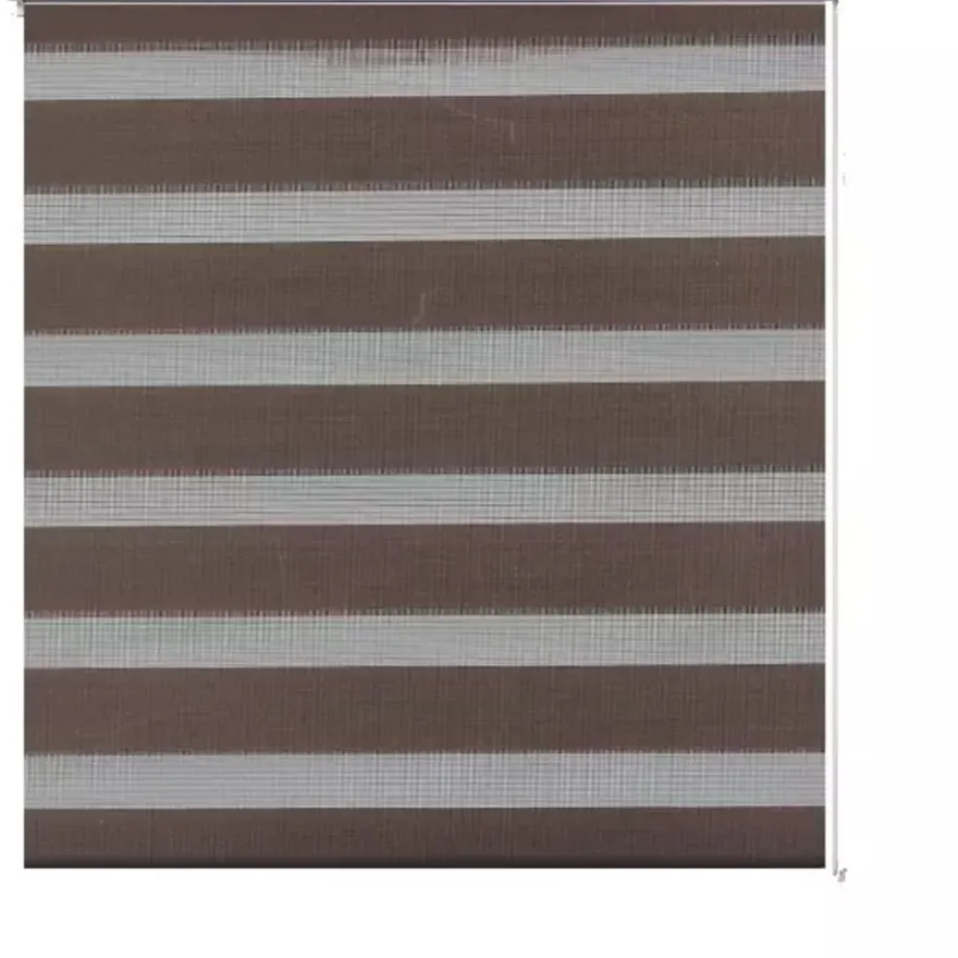 Zebra rullakaihdin 70 x 120 cm kahvinruskea