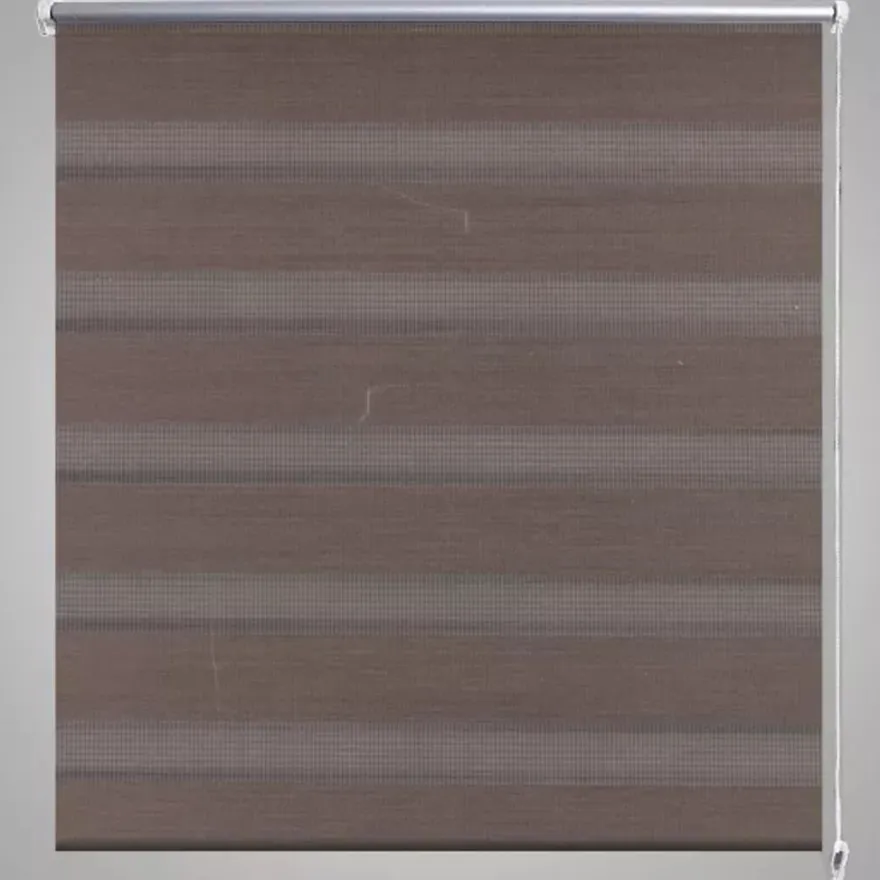 Zebra rullakaihdin 70 x 120 cm kahvinruskea
