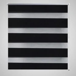 Zebra rullakaihdin 120 x 175 cm musta