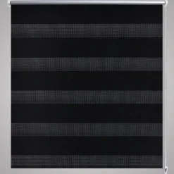 Zebra rullakaihdin 120 x 175 cm musta